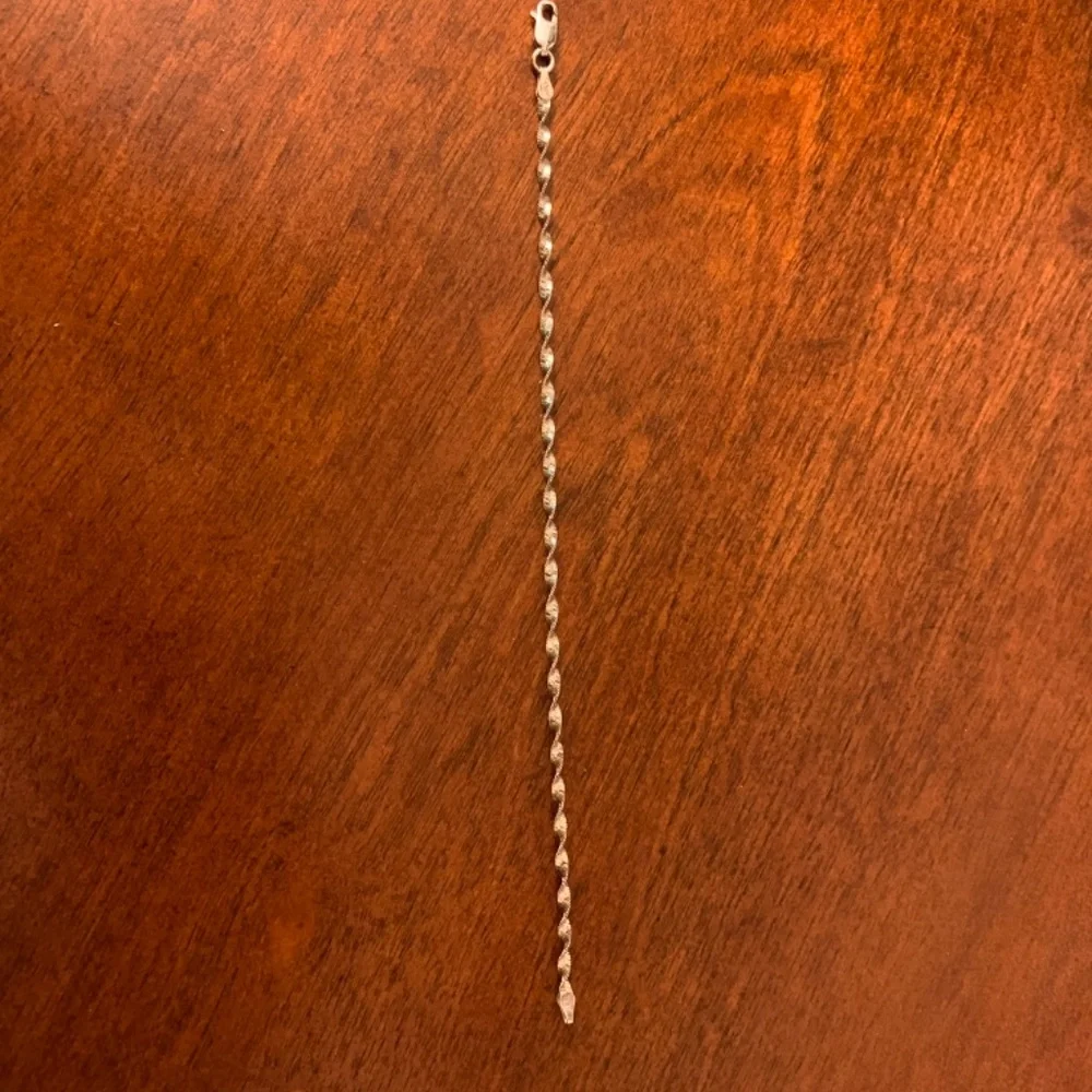 !FIRM! 7” Sterling Silver Bracelet 925 - Picture 4 of 5